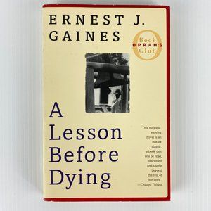 A Lesson Before Dying Book